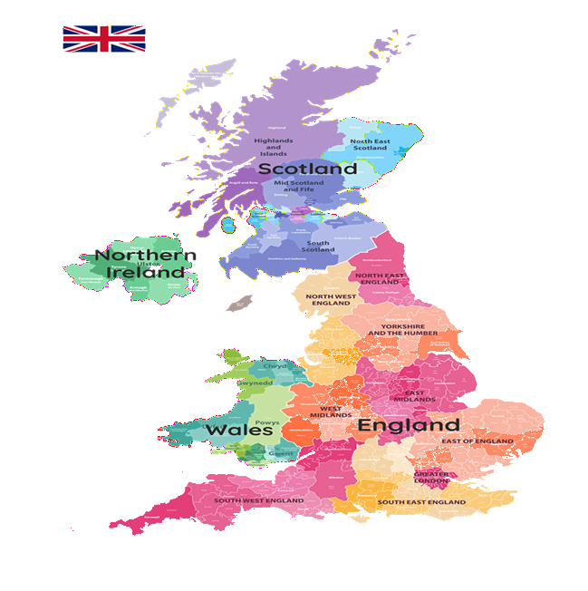 UK map