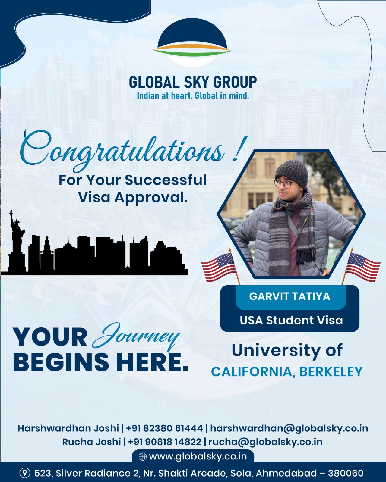 Student Visa Flyers