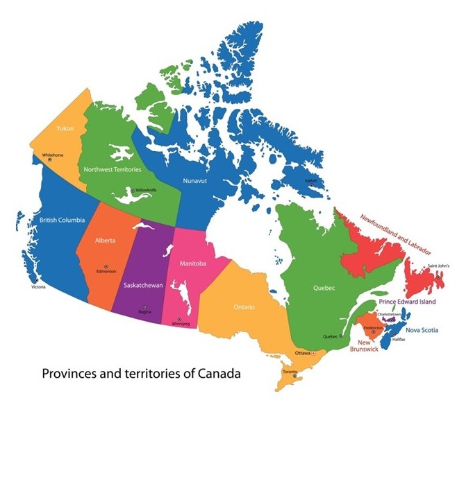 Canada map
